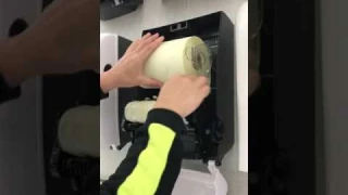 Wall Mount Paper Holder Auto Cut Jumbo Roll Tissue Dispenser