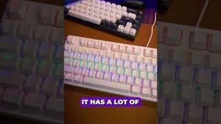 Rapoo V500 Pro Full Sized Gaming Keyboard Review - With Blue Switches! #keyboard