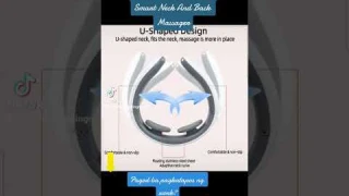 Neck Massager Electric Smart Neck And Back Massager For Back Pain relief Cervical Body Massage