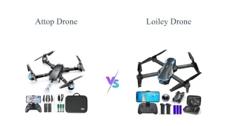 🚁 ATTOP vs Loiley Drone Review 📷 Best Camera Drones 2022