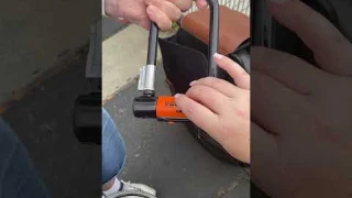 Honest Review of the Kryptonite Horseshoe Lock. Link in Bio #ad #earnscommissions #amazoninfluencer