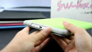 Auto Wake/Sleep Hexagon Smart Cover Case For iPad Mini