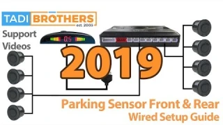 Backup Parking Sensors Setup guide for 2010 through 2019 Models