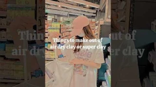 DIY air dry clay ideas ✮⋆˙#aesthetic #edit #fypシ #girlshorts #diy #shorts #pinterest