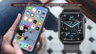 LIGE Smart Watch BW467 install software and connect bluetooth!
