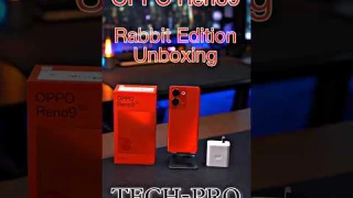 Oppo Reno 9 Rabbit Edition Unboxing | Red Colour #shorts
