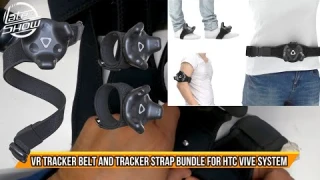 VR Tracker Belt and Tracker Strap Bundle for HTC Vive