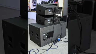JBL SRX928S & SRX910LA Line Array & Subwoofer Setup #usa #usashorts #shorts #foryou