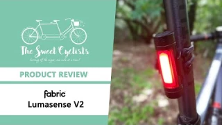 Fabric Lumasense V2 Smart LED Bike Taillight - feat. 100 lumens + Brake Sensor + USB Rechargeable