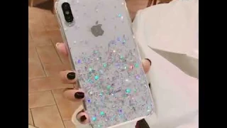 iPhone Cases Glitter Bling TPU Case Cover