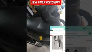 Best Ather⚡ Accessory at just Rs 450 💸 | Ather Footrest #shorts #youtubeshorts #viral