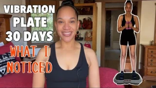 30 Days of Using Vibration Plate: What I Experienced