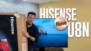 Hisense U8N 2024 tecnología ideal para cualquier contenido