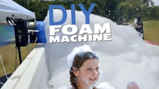 DIY Foam Machine "IT WORKS AWESOME"