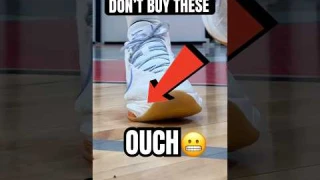 DON’T PLAY BASKETBALL IN THESE SHOES! 😬🏀