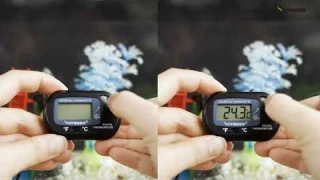 VIVOSUN 2-Pack LCD Digital Aquarium Thermometer Fish Tank Water Terrarium Temperature with S Reviews