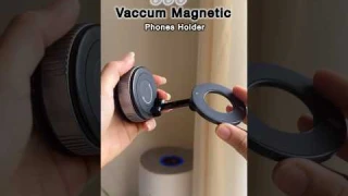 Vacuum Magnetic Phone Holder, 360° 📱 #shorts #youtubeshorts #fyp