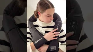 SNAILAX-SL-632NC Snailax Shiatsu Neck and Shoulder Massager - Back Massager with Heat #snailax