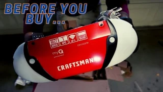 Craftsman CMXEOCG781 Garage Door Motor Review - BEFORE YOU BUY!!!