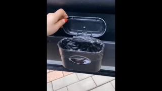Portable Vehicle Trash Can (Fits in Any Car!!!) #shorts #amazon