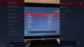 No Signal on your Free Satellite TV Receiver? Turn LNB Power ON! #shorts