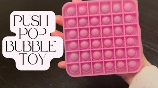 The Best Fidget Toy? Push Pop Bubble Sensory Toy Review!