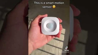 Do you have a smart motion sensor? 🫢#thieves#safety#security#house#alarm#family