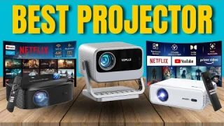 Top 5 Best Projectors on Amazon (2025) – 4K, WiFi 6, Netflix & Dolby Audio!