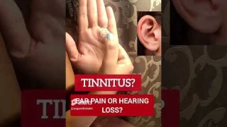 Stop Tinnitus ringing sound by pressing this point 50 times every day
