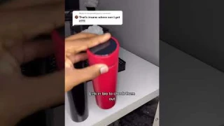 1000ML smart thermos bottle keeps cold & hot temperature display with LCD touch screen