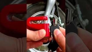 Disc brake lock electric motorcycle anti-theft lock bicycle lock brake disc lock battery car lock