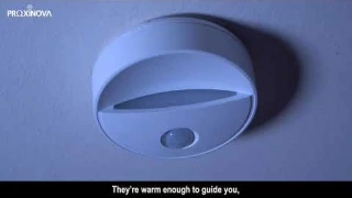 Proxinova™ Battery Powered Night Light Motion Sensor Light Stick On - Indoor