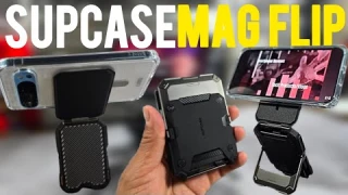 Supcase Mag Flip Stand | MagSafe Smartphone Stand & MagSafe Wallet