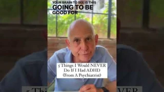 5 Things I Would NEVER Do If I Had ADHD