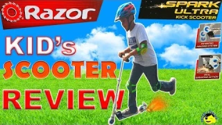 KIDS SCOOTER REVIEW||NEW|| Razor scooter spark||