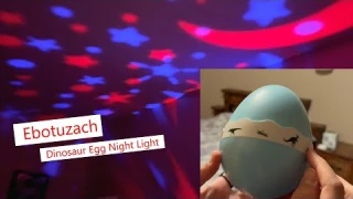 Ebotuzach Dinosaur Egg Night Light, with 2 different scenes! #dinosaur #nightlight #projectorlight