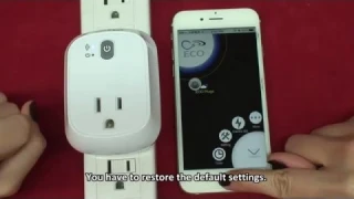ECO Plugs - Default Reset the Device