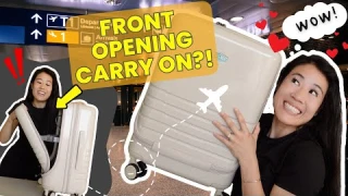 *NEW* FRONT OPENING CARRY ON! 🔥 (Bagsmart's Best Carry On Yet!)