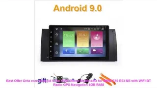 Best Offer Octa core Android 9 Car DVD Stereo Multimedia for BMW E39 E
