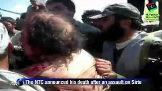 Gaddafi alive when captured