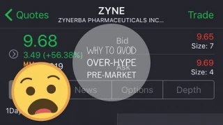 I Found A Stock That's Up +60%, But I'm Not Trading It Because...