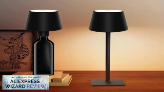 Table Lamp LED Touch Sensor Desktop Night Light Rechargeable Wireless Reading Lamp Review