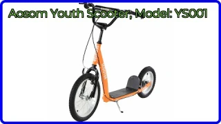 REVIEW (2025): Aosom Youth Scooter, Model: YS001. ESSENTIAL details.