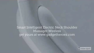 Smart Intelligent Electric Neck Shoulder Massager Wireless Get yours at www.gadgetheroez.com