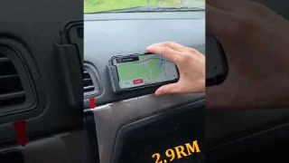 SEAMETAL Adjustable Width Car Cell Phone Holder  Self-adhesive Mini Cellphone Stand