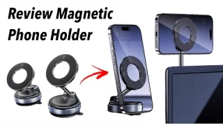 Unbox & Review Vacuum Suction Magnetic Phone Holder
