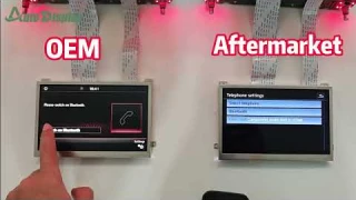 VW Skoda 6.5" Touch Screen Review – OEM vs Aftermarket Differences
