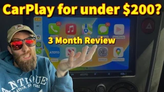 ATOTO F7 CarPlay Stereo:  UNBOXING, INSTALL, & 3 MONTH REVIEW