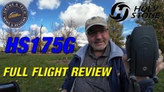 Holy Stone HS175G Sub 250g GPS Camera Drone Full Test Flight and Review!