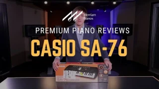 🎹Casio SA-76 Mini Keyboard Review & Demo - 44-Keys, 100 Sounds, 10 Integrated Songs🎹